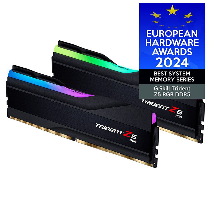 Pomnilnik DDR5 32GB (2x16GB) GSKILL Trident Z5 RGB, F5-6800J3445G16GX2-TZ5RK