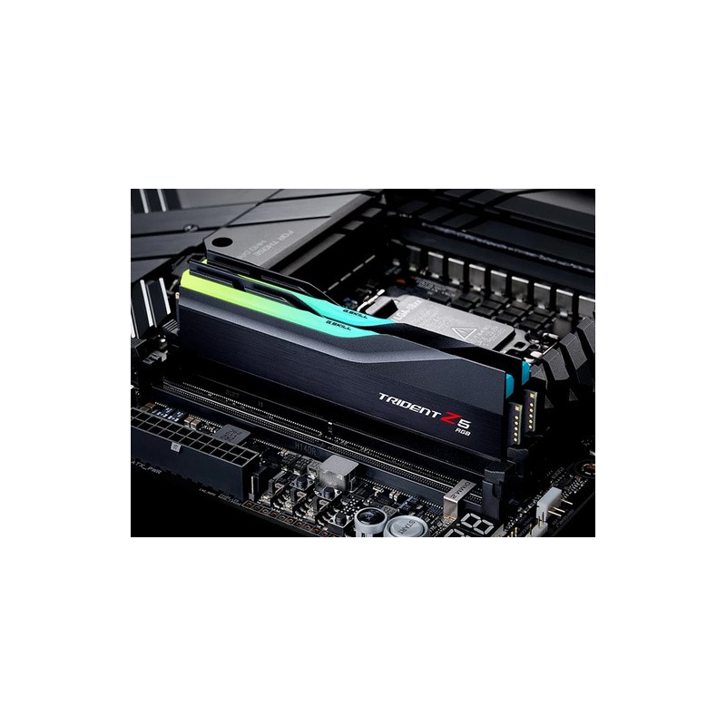 Pomnilnik DDR5 32GB (2x16GB) 7200MHz GSKILL Trident Z5 RGB, F5-7200J3445G16GX2-T