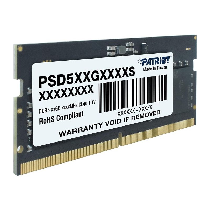 Pomnilnik SODIMM DDR5 16GB 5600MHz Patriot Signature Line, PSD516G560081S