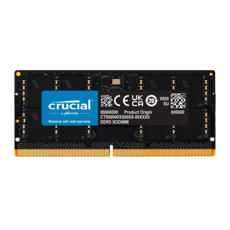 Pomnilnik SODIMM DDR5 16GB 5600MHz Crucial, CT16G56C46S5