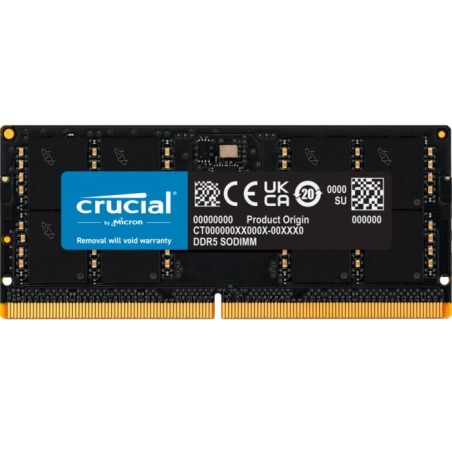 Pomnilnik SODIMM DDR5 16GB 5600MHz Crucial, CT16G56C46S5