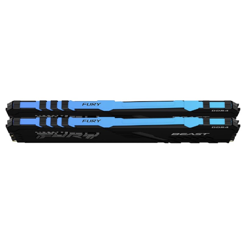 Pomnilnik DDR4 32GB (2x16GB) 3600MHz FURY Beast RGB, KF436C18BB2AK2/32