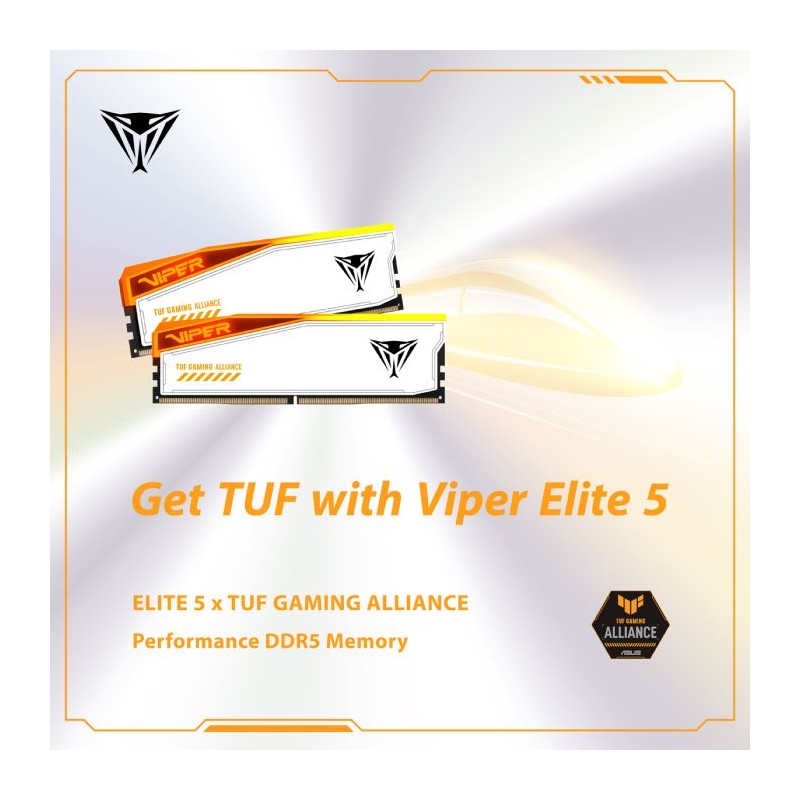 Pomnilnik DDR5 32GB (2x16GB) 6000MHz Patriot Viper Elite 5 RGB, PVER532G60C36KT