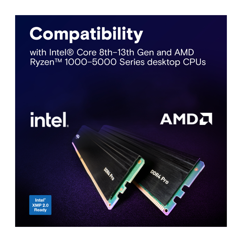 Pomnilnik DDR4 3200MHz 16GB Crucial Pro, CP16G4DFRA32A