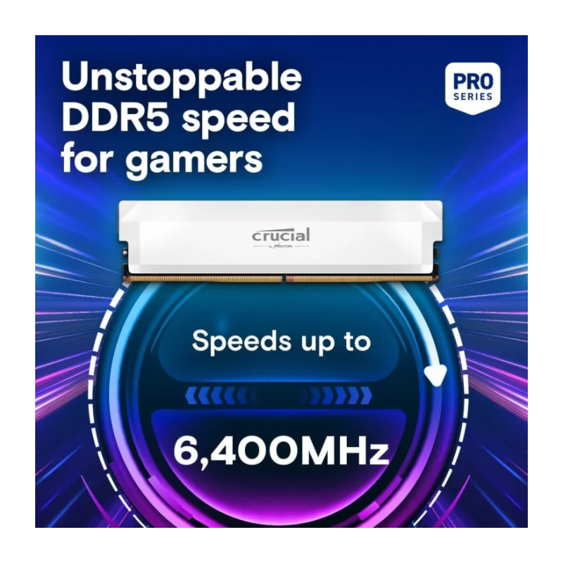 Pomnilnik DDR5 16GB 6400MHz Crucial Pro Overclocking