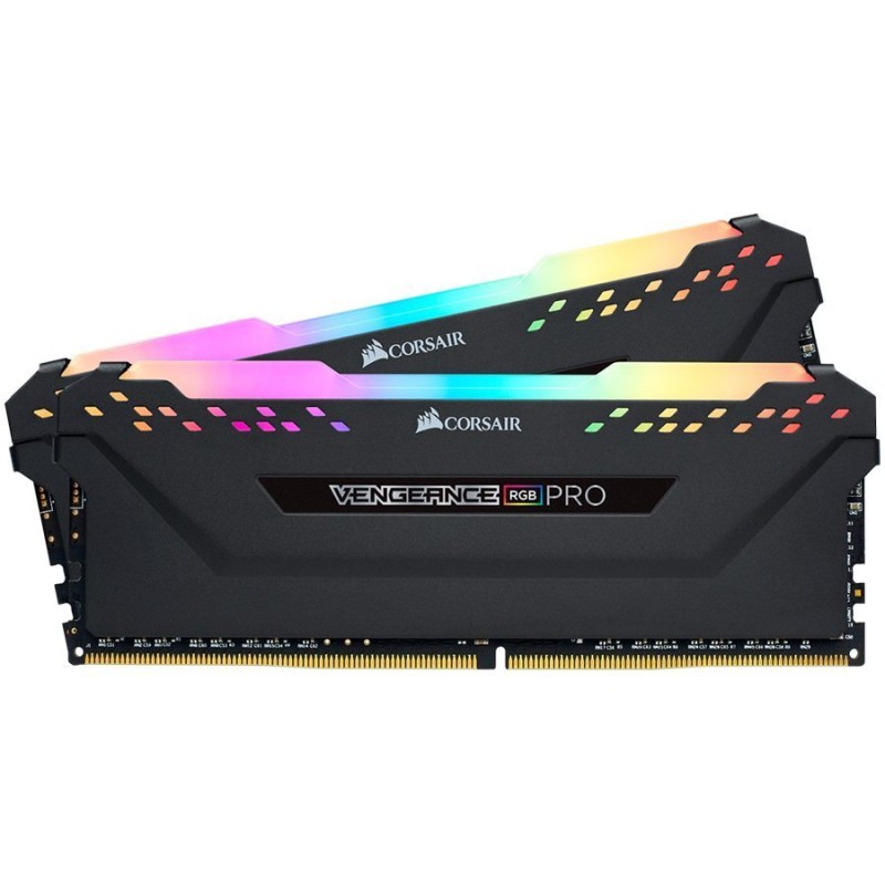 Pomnilnik DDR4 32GB(2x16GB) 3200MHz Corsair Vengeance RGB Pro, črn