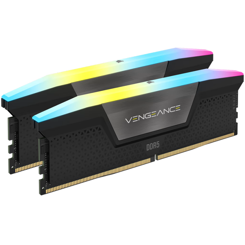 Pomnilnik DDR5 32GB (2x16GB) 6400MHz CORSAIR Vengeance RGB Black