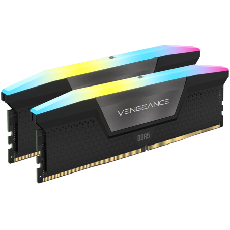 Pomnilnik DDR5 32GB (2x16GB) 6400MHz CORSAIR Vengeance RGB Black