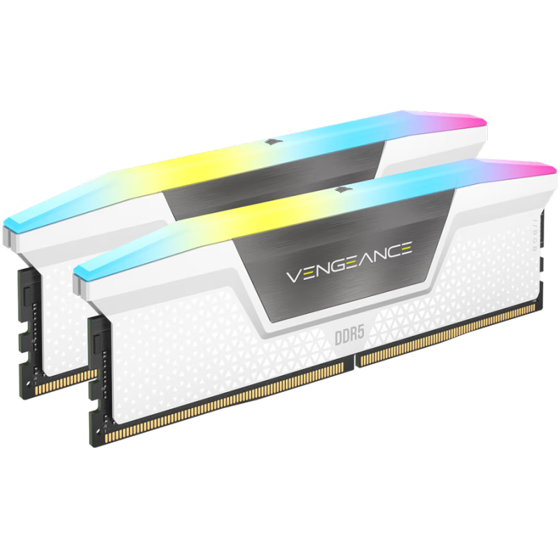 Pomnilnik DDR5 32GB(2x16GB) 6400MHz Corsair Vengeance RGB White