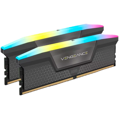 Pomnilnik DDR5 32GB(2x16GB) 6000MHz Corsair Vengeance RGB Grey
