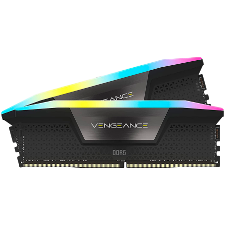 Pomnilnik DDR5 64GB(2x32GB) 6000MHz Corsair Vengeance RGB Black