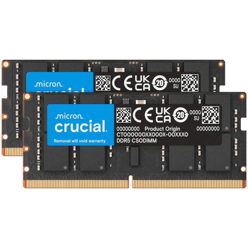 Pomnilnik DDR5 64GB (2x32GB) 6400MHz Crucial