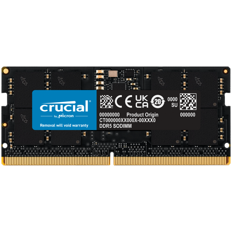 Pomnilnik DDR5 32GB 5600MHz Crucial CT32G56C46S5T