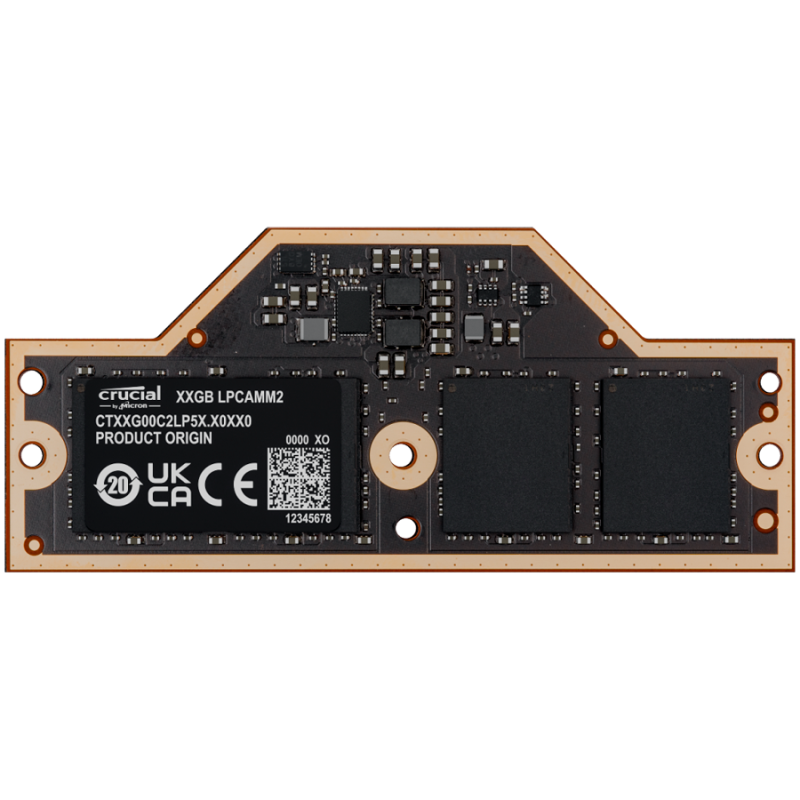 Pomnilnik DDR5 32GB 7500MHz Crucial CT32G75C2LP5X