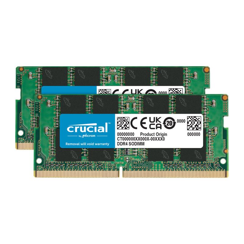 Pomnilnik DDR4 32GB (2x16GB) 3200MHz Crucial CT2K16G4SFRA32A