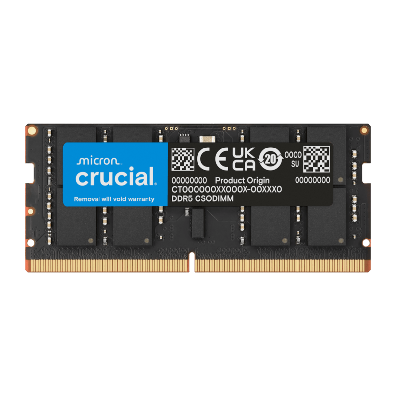 Pomnilnik DDR5 32GB 6400MHz Crucial CT32G64C52CS5
