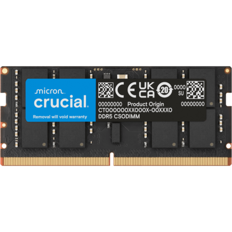 Pomnilnik DDR5 32GB 6400MHz Crucial CT32G64C52CS5