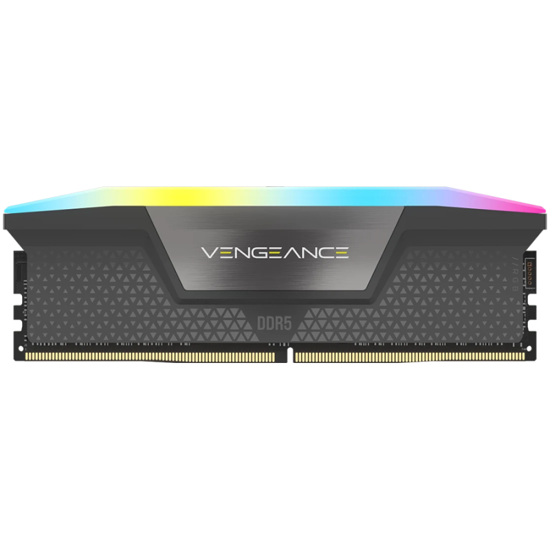 Pomnilnik DDR5 16GB (1x16GB) 6000MHz Corsair Vengeance RGB, siv