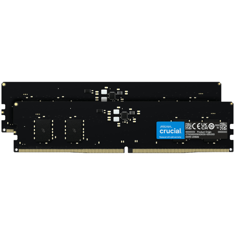 Pomnilnik DDR5 64GB (2x32GB) 5600MHz Crucial CT2K32G56C46U5