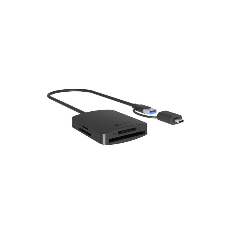 Čitalec kartic Icybox USB 3.0 z USB-A in USB-C priključkom (IB-CR302-CU3)