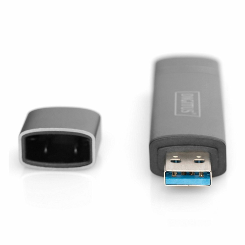 Čitalec kartic DIGITUS USB 3.0 in TIP-C zunanji dongle DA-70886