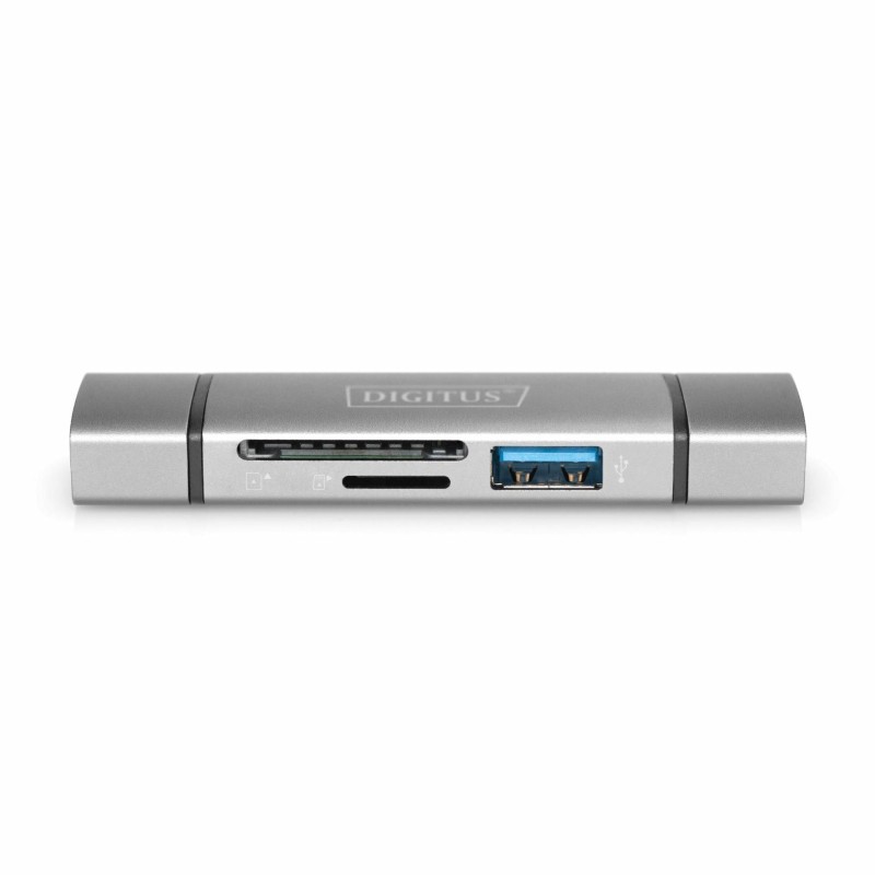 Čitalec kartic DIGITUS USB 3.0 in TIP-C zunanji dongle DA-70886