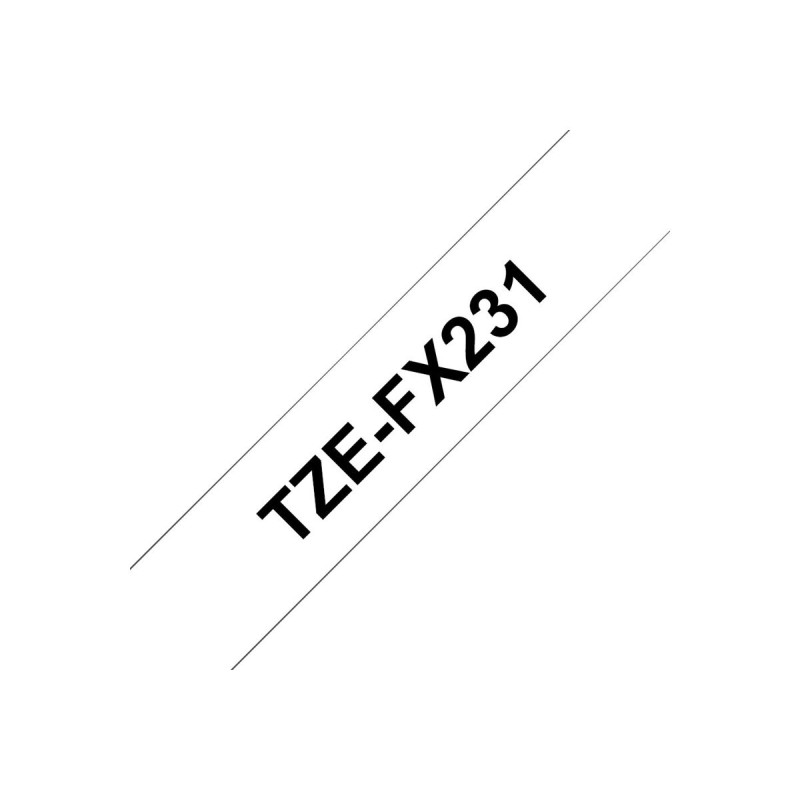 Brother TZe trak za PT 12mm TZe-FX231 Black