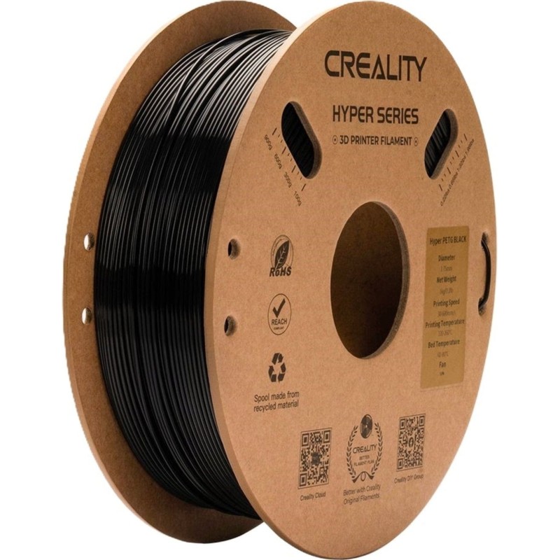 Polnilo za 3D tiskalnik Creality Hyper PET-G, črn
