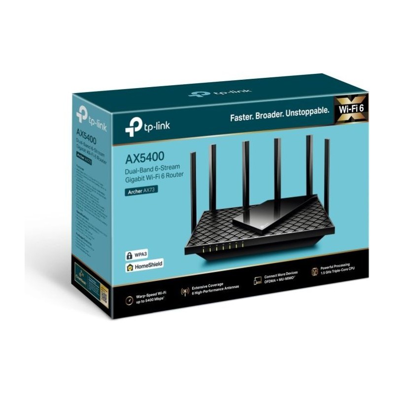Usmerjevalnik (router) TP-LINK Archer AX73 AX5400 WiFi6