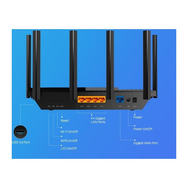 Usmerjevalnik (router) TP-LINK Archer AX73 AX5400 WiFi6