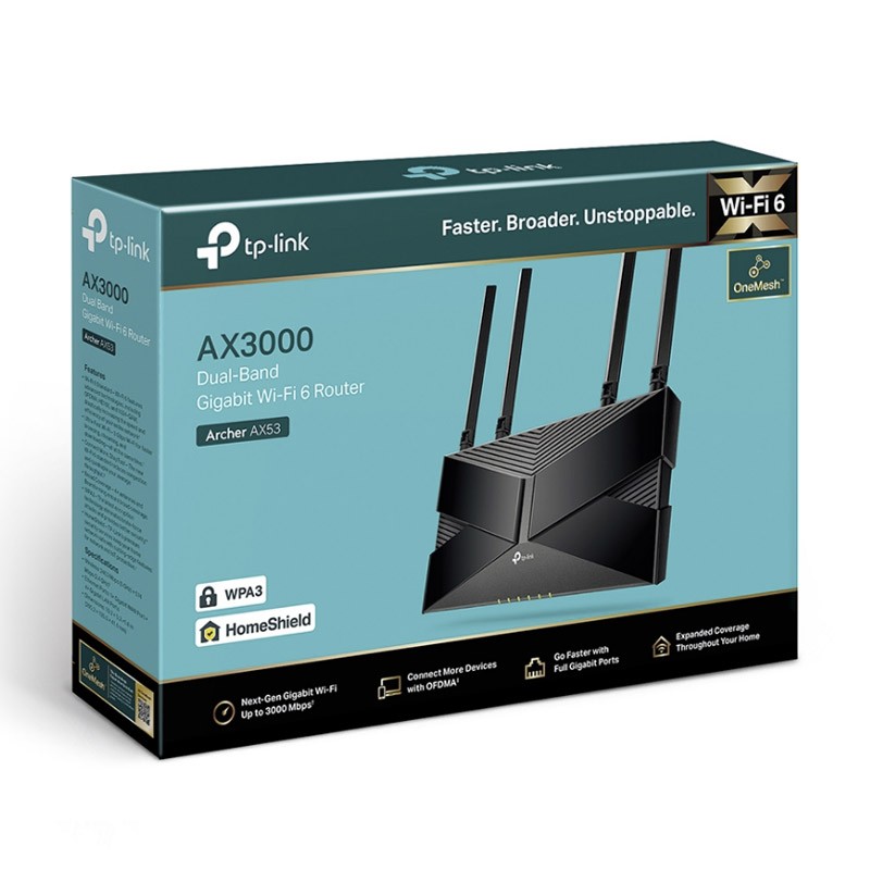 Usmerjevalnik (router) TP-LINK Archer AX53 Dual Band Wi-Fi 6