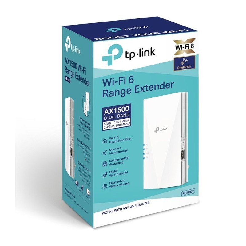 Ojačevalec signala TP-LINK RE500X AX1500