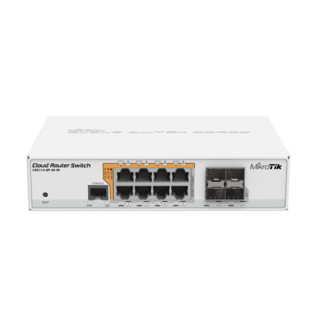Stikalo Mikrotik CRS112-8P-4S-IN, Cloud