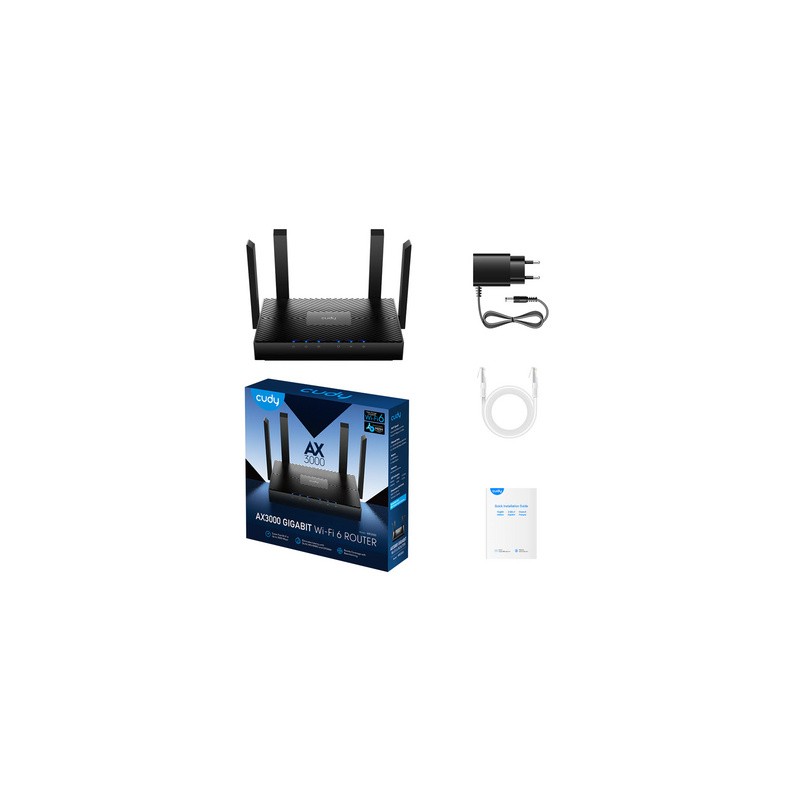Usmerjevalnik (router) CUDY WR3000 AX3000Mesh Wi-Fi 6