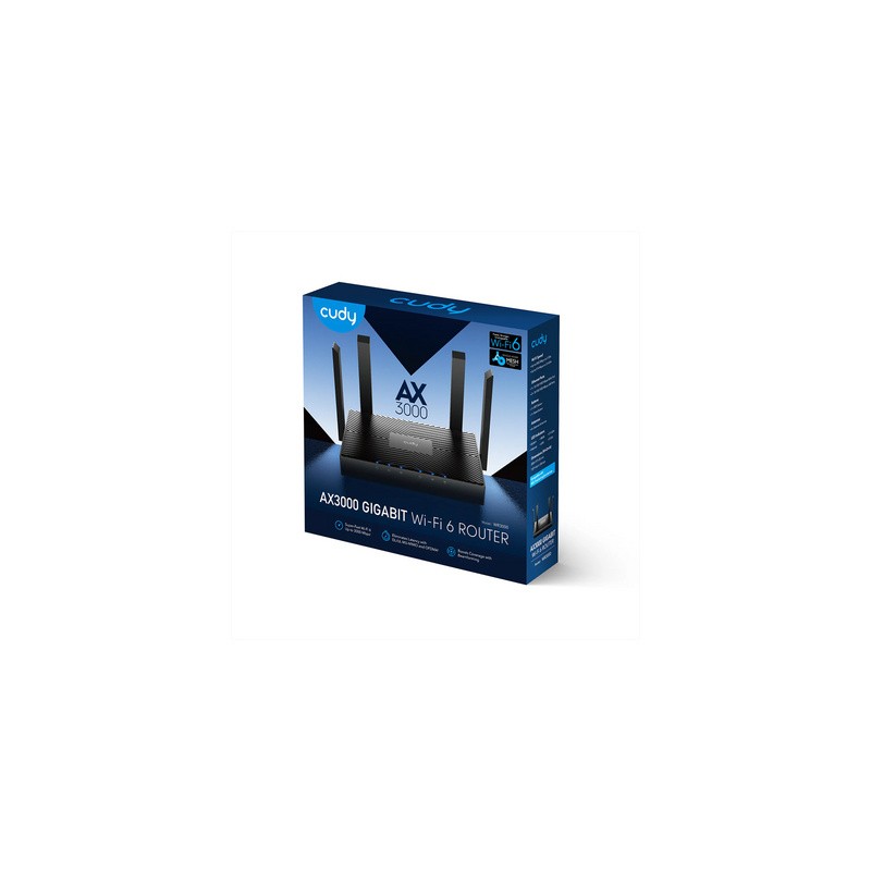 Usmerjevalnik (router) CUDY WR3000 AX3000Mesh Wi-Fi 6