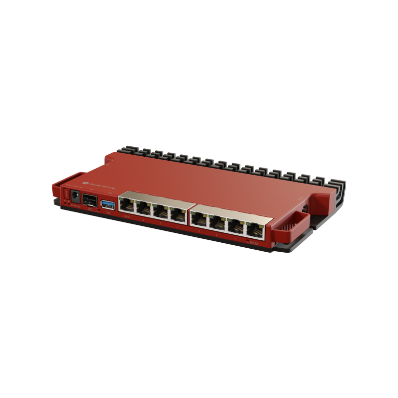 Usmerjevalnik Mikrotik 8-port Giga rack L009UiGS-RM