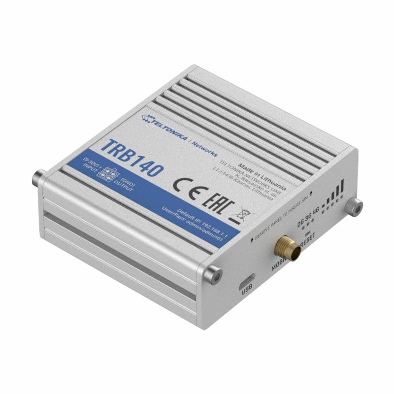 Vmesnik Teltonika industrijski LTE TRB140, TRB140003000