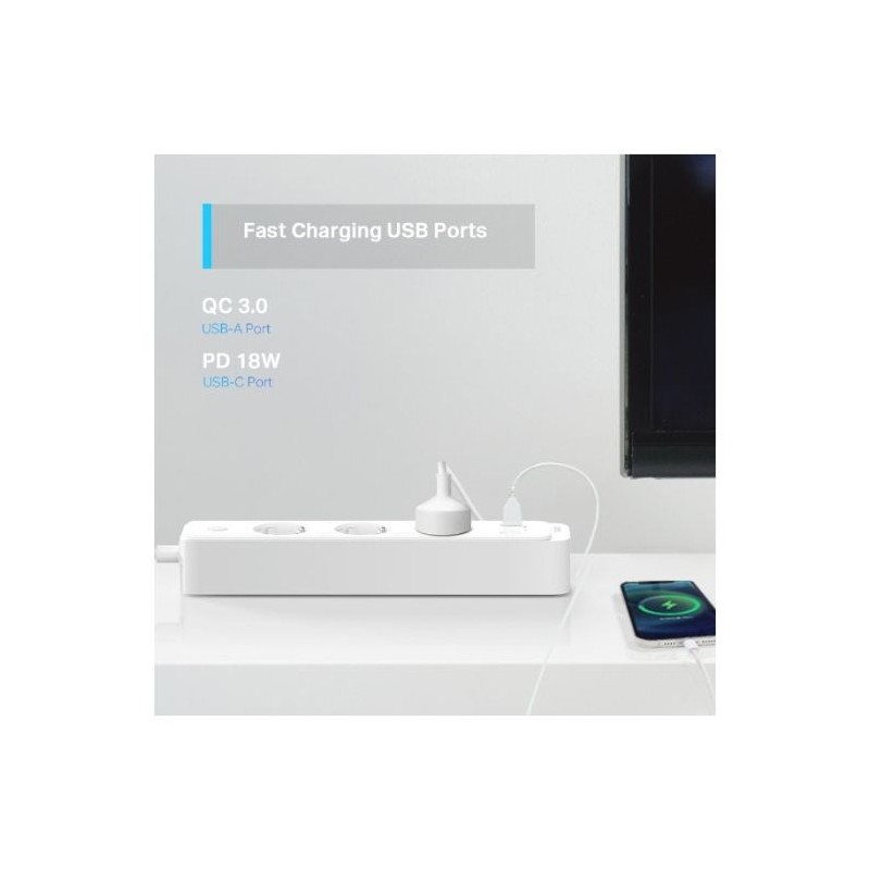 Smart Wi-Fi vtičnice TP-LINK Tapo P300 + USB Output