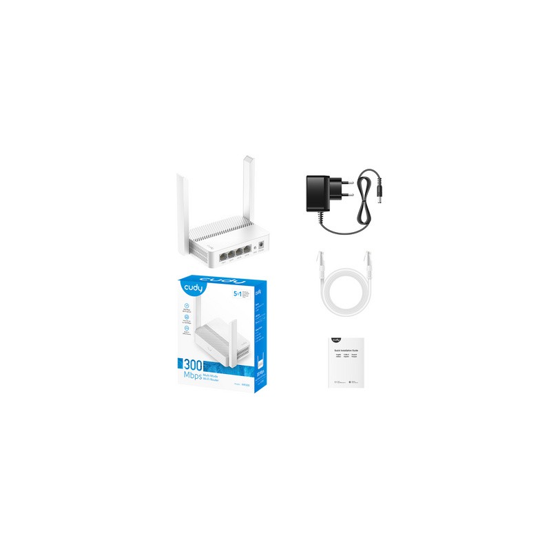Usmerjevalnik (router) CUDY WR300, Wi-Fi 4, Mesh