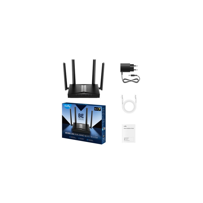 Usmerjevalnik (router) CUDY WR3600H, Wi-Fi 7