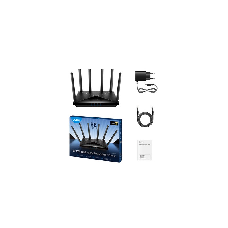 Usmerjevalnik (router) CUDY WR11000, Wi-Fi 7, Mesh
