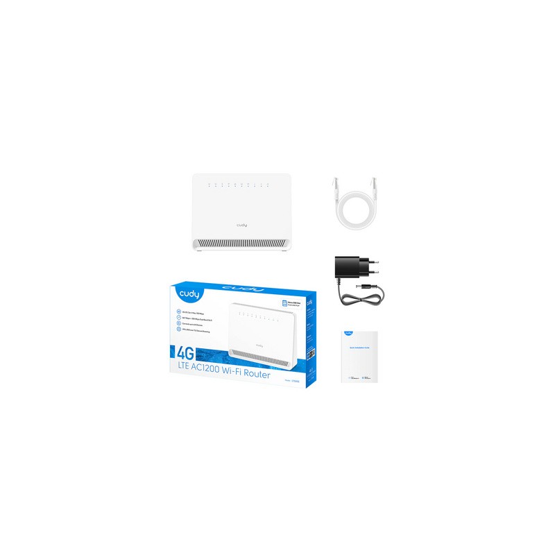 Usmerjevalnik (router) CUDY LT500E, Wi-Fi 5, LTE, Mesh