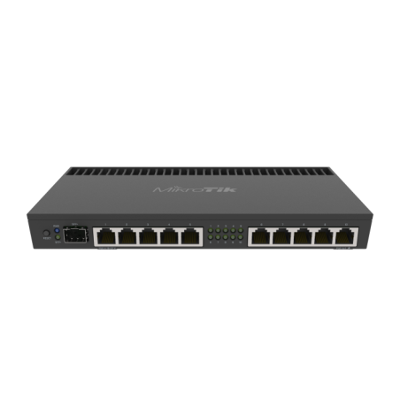 RouterBOARD RB4011iGS+ with 1U rackmount case (RouterOS L5)