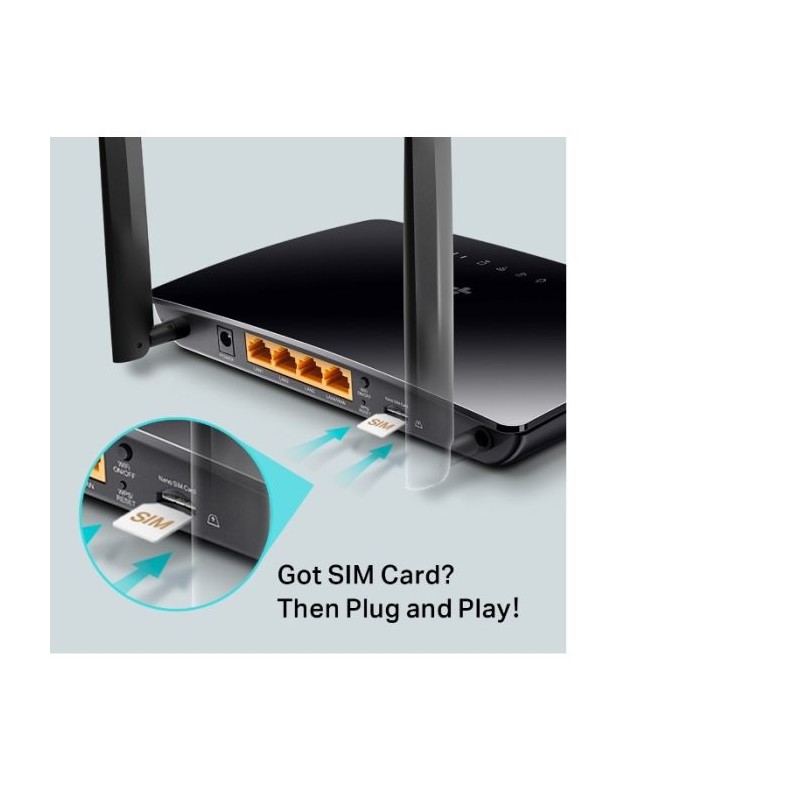 Usmerjevalnik (router) 4G LTE TP-LINK Archer MR400, AC1200
