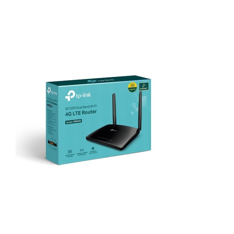 Usmerjevalnik (router) 4G LTE TP-LINK Archer MR400, AC1200