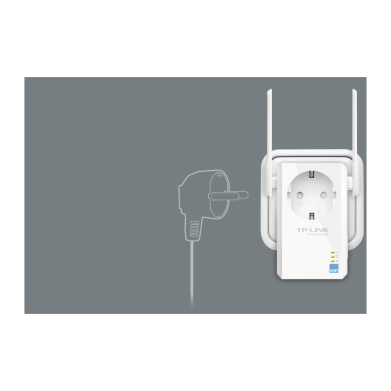 Ojačevalec Wi-Fi signala (Repeater) TP-LINK TL-WA860RE N300 z vtičnico