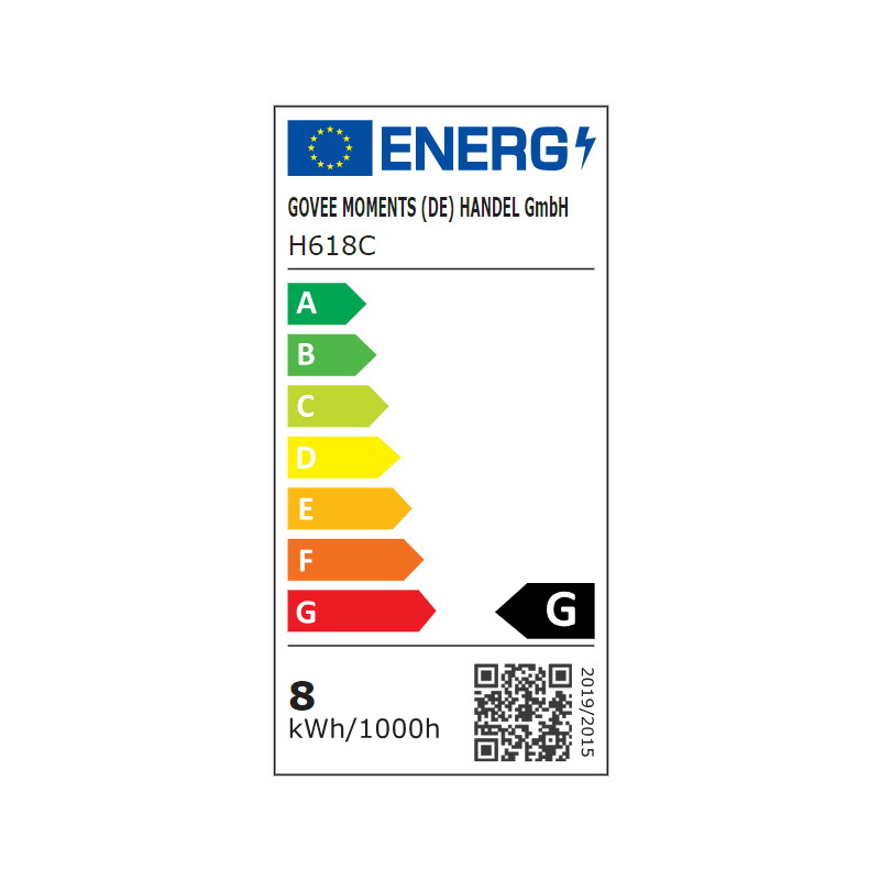 LED trak GOVEE RGBIC Basic Wi-Fi + Bluetooth, 10m