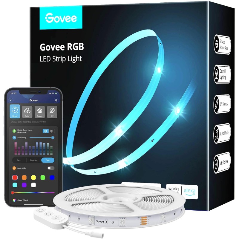 LED trak GOVEE RGB, 5m