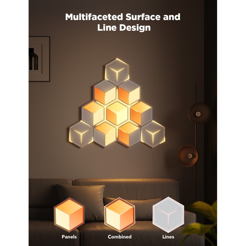 Razširitveni paket GOVEE Glide Hexagon Light Panels Ultra, 1 kos
