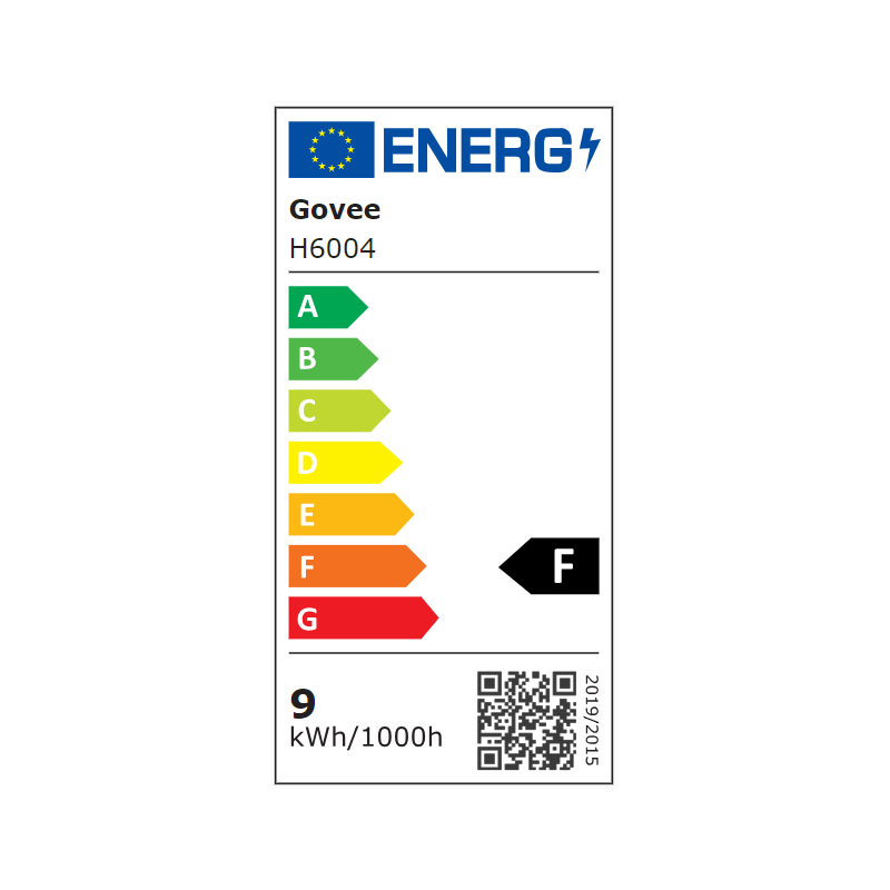 Pametna LED žarnica GOVEE RGBWW, E27, 800lm